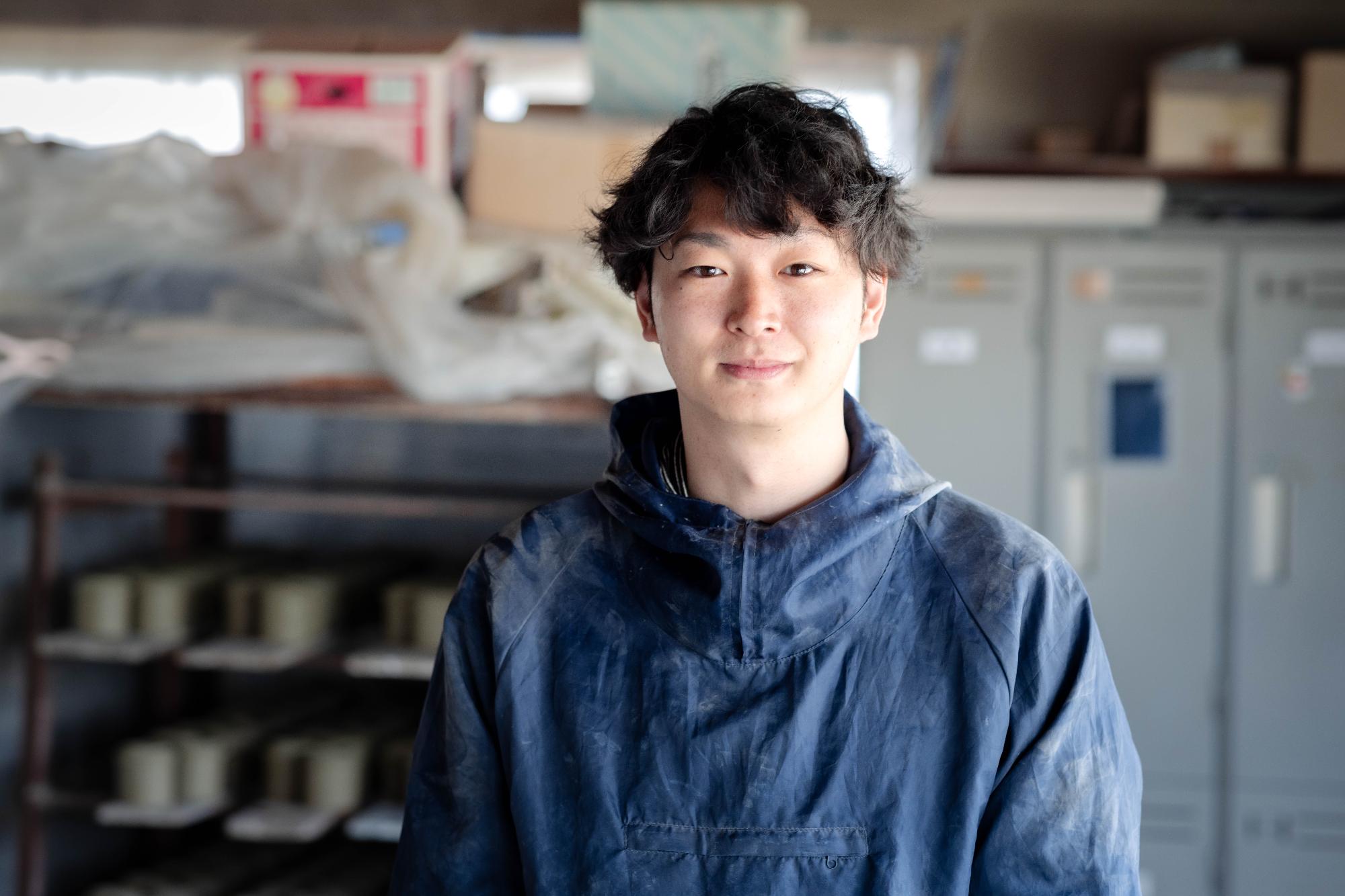 本郷焼技術継承:大友さん