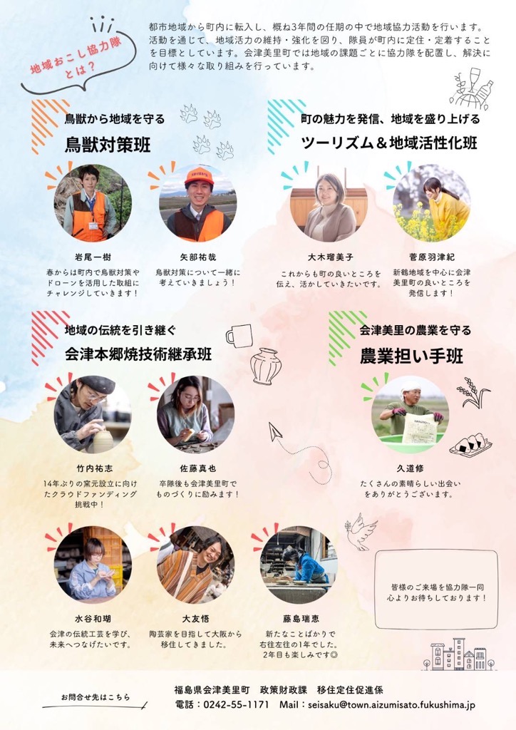 会津美里町隊員紹介