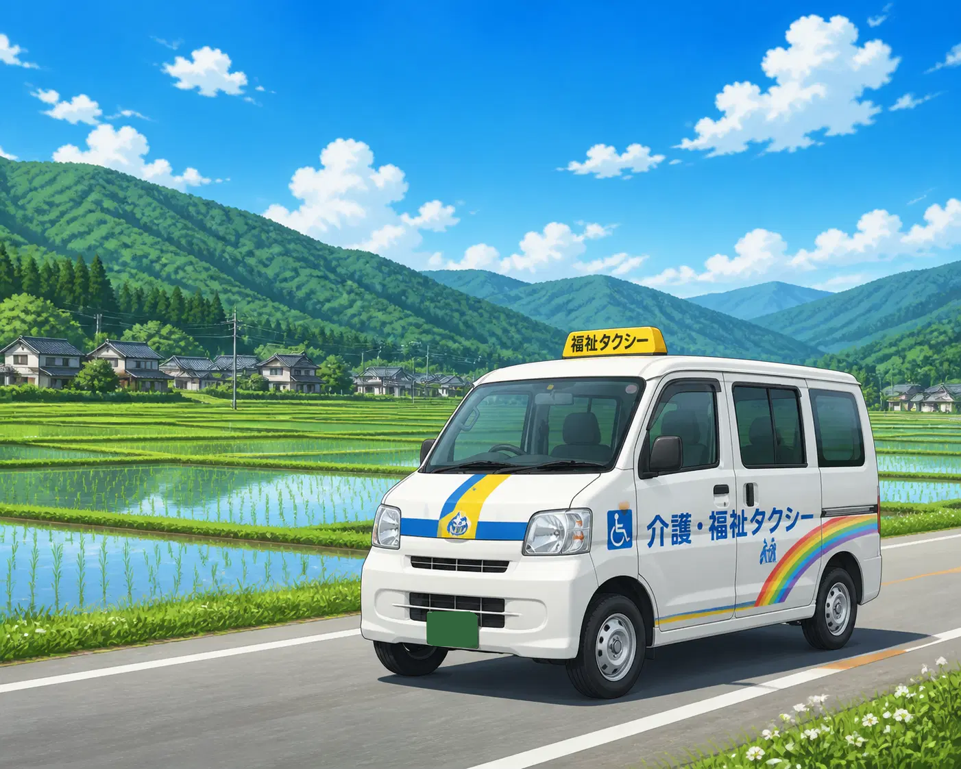 介護福祉タクシーの画像