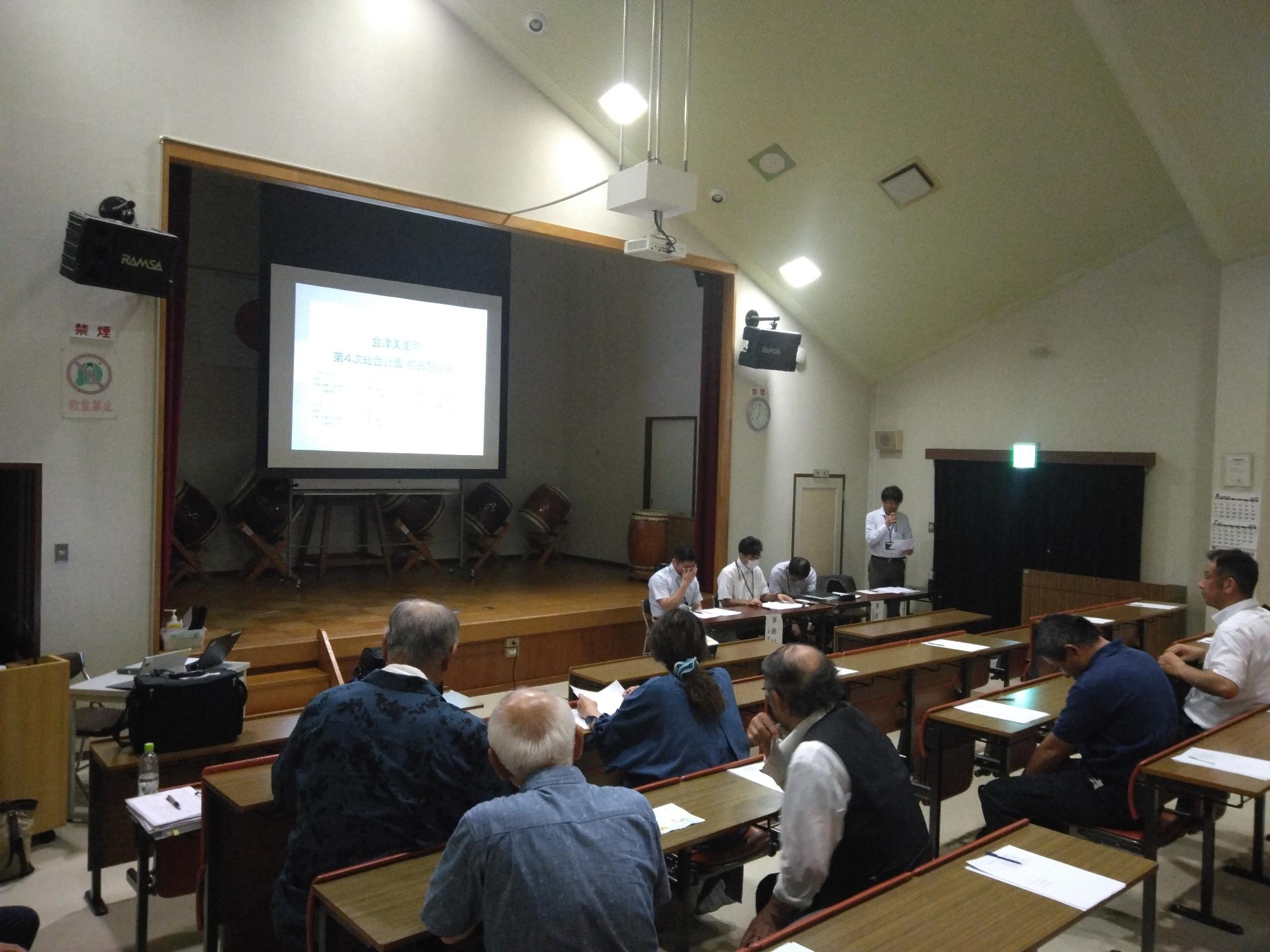 町民懇談会の様子
