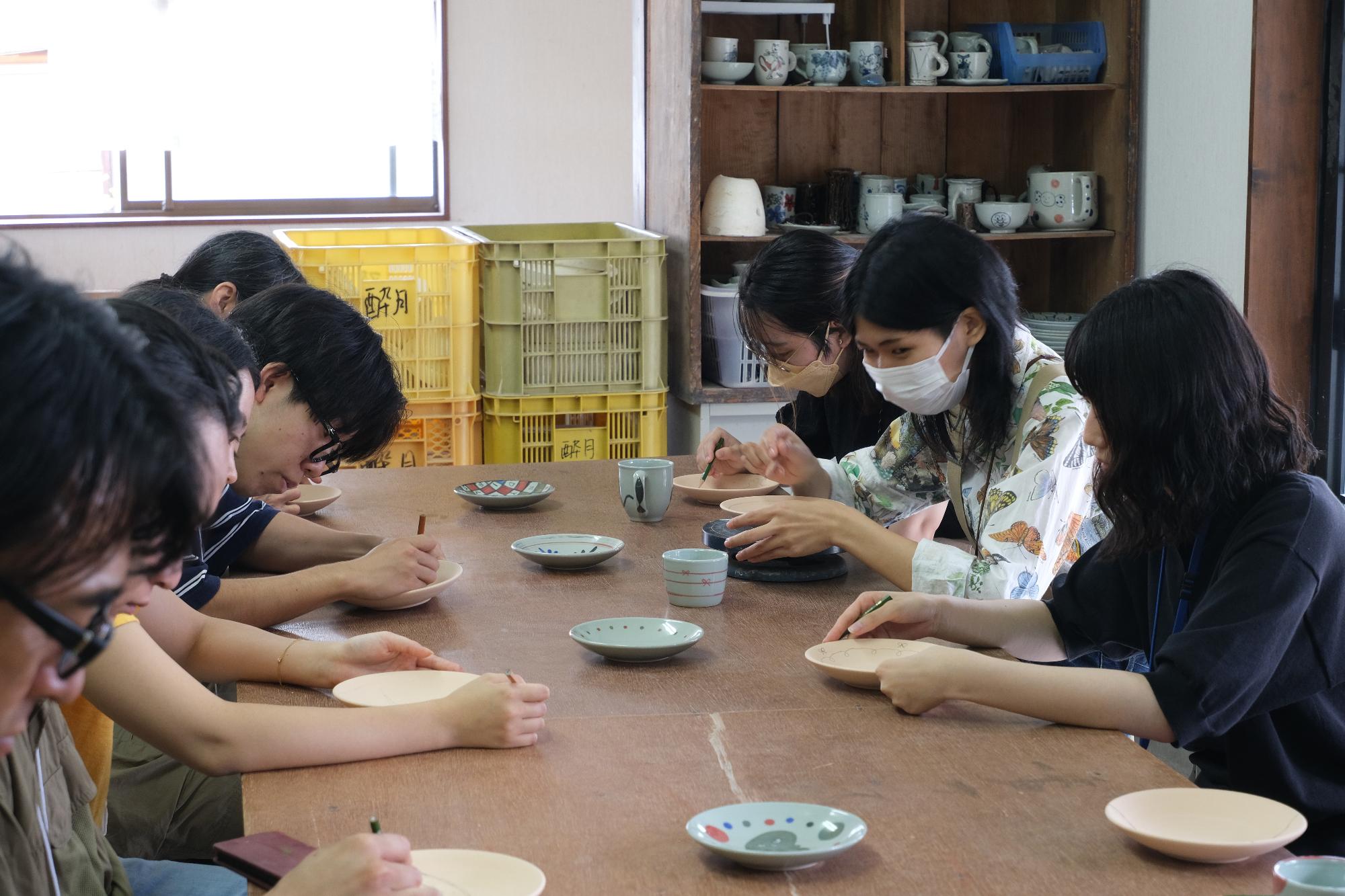 本郷焼技術継承業務体験