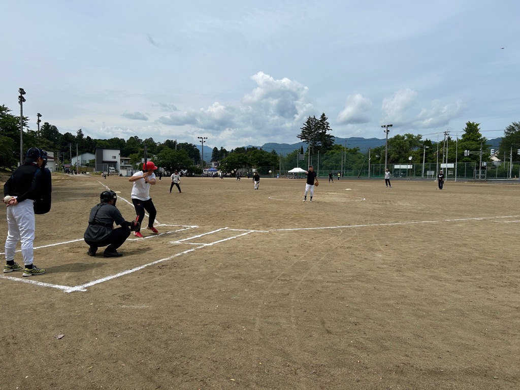 高田地域ソフトボール大会試合1